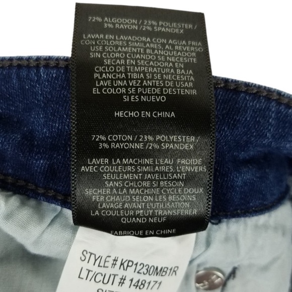 Kut From The Kloth Jeans Carlo Ankle Skinny Dark Wash Stretch Denim SZ 4 NEW! - Picture 10 of 15